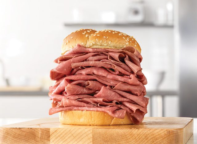 Arby's Half Pound Roast Beef