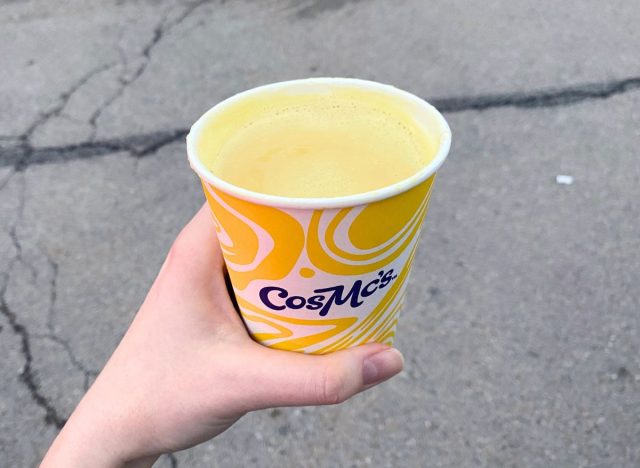 CosMc's Turmeric Spiced Latte
