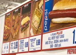 Costco food court menu