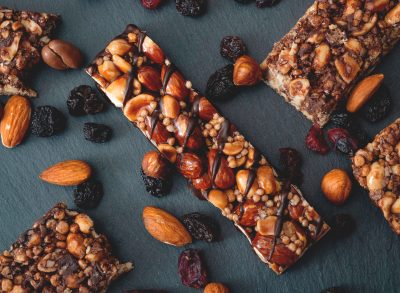 fruit nut granola bar