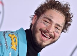 LOS ANGELES, CA - OCTOBER 09: Post Malone attends the 2018 American Music Awards at Microsoft Theater on October 9, 2018 in Los Angeles, California. (Photo by Axelle/Bauer-Griffin/FilmMagic)