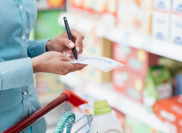 Shopping list